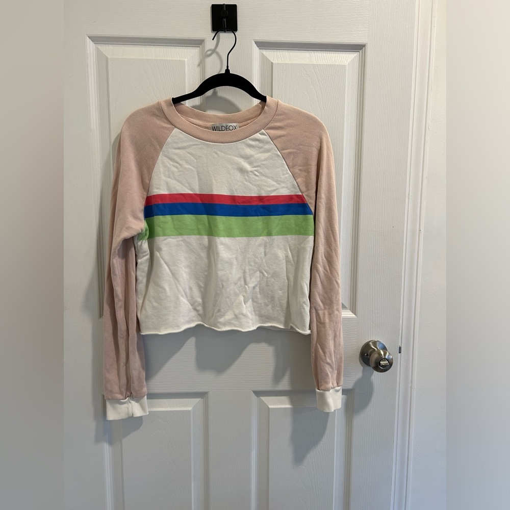 Wildfox stripe top size medium